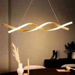 Rennnsan Brody 2-LIGHT Dimmable Integrated Led Gold Kitchen Island Pendant. Fixed Price $99.95.