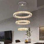 Modern Galaxy Crystal Ceiling Light Ring Led Chandelier Lamp F/ Hall Dining Room. Fixed Price $89.99.