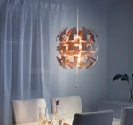 Ikea Ps 2014 Pendant Lamp, White/copper Colour, 14" - 303.114.92 New. Fixed Price $99.00.