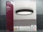 Home Decorators Calloway 19IN Brushed Nickel Led Flush Mount JXM3011LM-BN. Fixed Price $12.99.