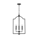 Capital Lighting Carter 4-LIGHT Foyer, Matte Black 539341MB. Fixed Price $227.20.