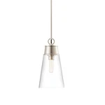 Z-lite 2300P8 Wentworth 8"W Mini Pendant Nickel. Fixed Price $266.00.