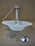 Trans Globe Pendant Light Fixture 9284BN. Fixed Price $159.99.