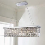 Saint Mossi 5-LIGHTS K9 Crystal Chandelier For Dining Room, Rectangular Penda.... Fixed Price $229.34.