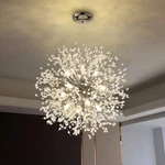 Modern Crystal Fixture Pendant Light Firework Dandelion Sputnik Chandelier 12 Lt. Fixed Price $124.95.