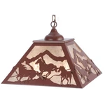 Meyda Tiffany 114903 Wild Horses Pendant 16 Sq.. Fixed Price $360.75.
