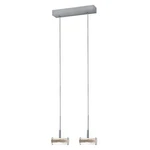Jesco Lighting PD302-2BI Discus Satin Nickel Pendant Ceiling. Fixed Price $51.16.