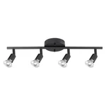 Globe Electric 59354 Payton 4LIGHT Track Lighting, Matte Black. Fixed Price $35.88.
