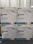 4PK Commercial Electric Ultra Slim 8 In. Round Adj Color Temp Canless Recessed. Fixed Price $49.95.