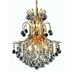 Elegant Lighting Toureg 22" 11 Royal Crystal Chandelier. Fixed Price $558.00.