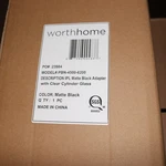 Worth Home Products Recessed Light Conversion Kit To Screw-in Pendant 4" 6". Fixed Price $47.97.