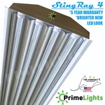 4' Led Shop Light High Lumen Per Watt Efficient Bright (PL-4SRHBLD88). Fixed Price $152.00.