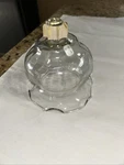 Home Interior Clear Glass Votive Candle Holder Vtg Ruffled Edge Sconce Peg Shade. Fixed Price $10.00.