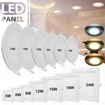 6W 9W 12W 15W 18W Led Recessed Ceiling Panel Down Lights Bulb Slim Lamp Fixture. Fixed Price $273.41.