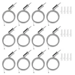 12 Sets Hexagon Garage Light Suspension Cables Kit Steel Hanging Chains 6.5FT.... Fixed Price $49.99.