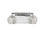 Feiss Arielle 2-LIGHT Chrome Modern/contemporary Vanity. Fixed Price $99.99.