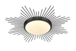 Golden Lighting 9126-FM24 Op Kieran 24"W Led Flush Mount Bowl Black. Fixed Price $165.00.