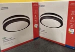 2-LITHONIA Lighting Olcfm 15 Ddb M4 Canopy LIGHT,LED,ROUND,4000K,1077 Lm 22LU32. Fixed Price $250.00.