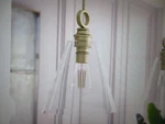 Hunter Klein 1-LIGHT Alturas Gold Island Pendant With Clear Glass Shade. Fixed Price $50.96.