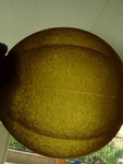2 Vintage Mcm 8" Amber Crackle Glass Ball Globe Lamp Shades Retro. Fixed Price $149.99.