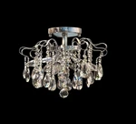New Ch Modern Flush-mount Crystal Ceiling Lamp Features Sparkling Drops. Fixed Price $199.00.