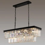 Weesalife Crystal Chandeliers For Dining Room 11-LIGHT Black Modern. Fixed Price $236.00.
