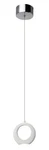Elan Zuy Led Chrome And White Mini Pendant Ceiling Light $267. Fixed Price $83.99.