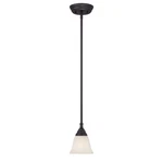 Designers Fountain 85130-ORB Kendall Mini Pendant, Oil Rubbed Bronze. Fixed Price $62.68.