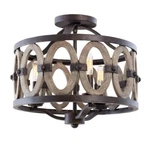 Kalco Lighting Belmont 16.5" Flush Mount, Florence Gold - 500241FG. Fixed Price $678.00.