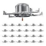 24 Pack 6" Ic Rated Recessed Light Housing - New Construction, Etl Listed. Fixed Price $408.99.