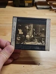 Vtg Magic Lantern Slide-the Kitchen With Swan-painting By David Teniers. Fixed Price $5.00.