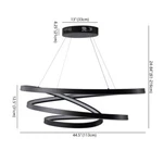 Safavieh Brianne Infinity Chandelier, Reduced Price 2172748363 CTL1000A. Fixed Price $375.00.