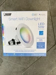 Feit Electric Smart Wifi Led Color Changing And Dimmable Recessed Downlight. Fixed Price $77.90.