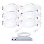 Halo Quicklink Low Voltage In. 900 Lumens Recessed Canless Led Starter KIT-6PK. Fixed Price $94.95.