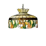 Meyda Lighting 19.5'W Cat Pendant, Beige Orange Amber - 26578. Fixed Price $1267.25.