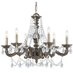 Crystorama Paris Market Lt Clear Crystal Bronze Chandelier 5026-VB-CL-MWP. Fixed Price $629.99.