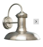 Progress Lighting P5723 Brookside 1 Dark Sky Outdoor Wall - Nickel. Fixed Price $74.99.