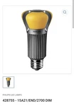 Lot Of Philips 428755 - 15A21/END/2700 Dim Led Lamp. Fixed Price $34.99.
