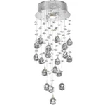 Elegant Lighting Galaxy 1 Flush, Chrome/royal Cut Crystal V2006F8C-RC. Fixed Price $74.99.
