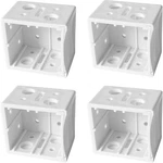 Cutelec 4PCS Plastic Brackets 1" Blinds Headrail Holders White 1INCH,. Fixed Price $8.91.