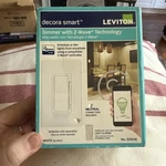 Leviton Decora Z-wave Rocker Dimmer Switch White/light Almond 600W 120V. Fixed Price $45.00.
