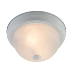 Yosemite Home Decor 2LIGHT Flush Mount With Marble Glass Shade White Frame 11IN. Fixed Price $30.68.
