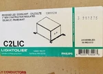 Philips Lightolier C2LIC, Recessed Led Downlight Calculite Frame Kit (6 Avail. Fixed Price $99.00.