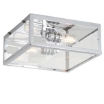 Jonathan Grayson 12 In. Chrome/clear Metal/glass Led Flush Mount. Fixed Price $39.99.