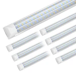 8PCS T8 8FT Led Integrated Tube Light Bulb 120W Shop Fixture 6500K. Fixed Price $179.99.