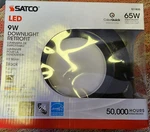 Satco Lighting S11835 Led Downlight Retrofit - Black Fixture (single Unit). Fixed Price $19.99.