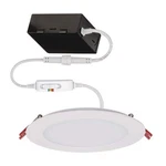 Commercial Electric 6 In. Led 2-LEVEL Lumen Select Canless Light, Adjustable Cct. Fixed Price $13.99.