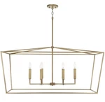 Capital 837661AD Thea Pendant 6-LIGHT Dimmable Brass Fixture. Fixed Price $300.44.