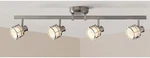 Hampton Bay 4-LIGHT Led Directional Track Fixture Pewter Finish. Fixed Price $35.00.