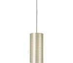 George Kovacs P5746-695 Grid One Light Mini Pendant, Soft Rass. Fixed Price $129.40.